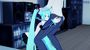 HATSUNE MIKU AND KAGAMINE RIN INTENSE SEX - VOCALOID HENTAI