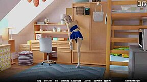 Cheerleader teen explores wild desires in university of problems part 7 gameplay