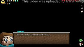 Hornycraft parody hentai game ep 42 merchant gets fucked by big futanari cock 😈