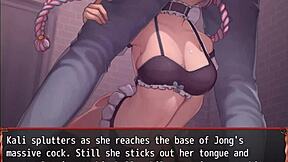 harem in another world harem hentai game ep 7 maid love to deepthroat giant cock
