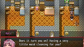 harem in another world harem hentai game ep 7 maid love to deepthroat giant cock