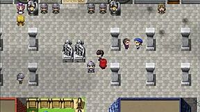 in harem world, saving goblin girl from bdsm with blowjobs and banging.