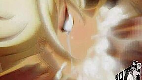 Hmv hentai hardcore edit with machine gun by kira 😈 big tits and monster cocks