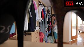 yo, stepsis craves stepbro’s cock after he caught her naked in the room