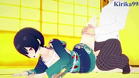 damn, rinze morino and hana suzuki go wild in this idolm@ster shiny colors hentai.