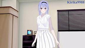 damn, rinze morino and hana suzuki go wild in this idolm@ster shiny colors hentai.