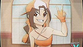 eri-chan's home workout with big cock