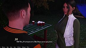 Lake Date with Jill in Game