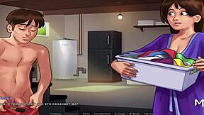 Summertime Saga Laundry Sex Scene E3 54