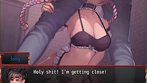 harem in another world harem hentai game ep 7 maid love to deepthroat giant cock