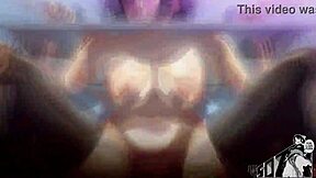 Hmv hentai hardcore edit with machine gun by kira 😈 big tits and monster cocks