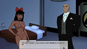 In DC Comics, the character undergoes leash training in part 104