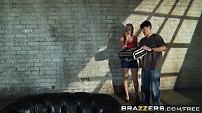 i'm phoenix marie, incredible slut at work in office stockings