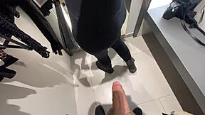 I Asked The Store Clerk To Give Me A Blowjob In The Fitting Room Amateur
