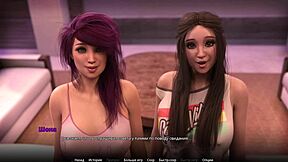 horny teen handles monster cock in steamy bathroom scene