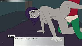 18titans part 23 features a night with raven