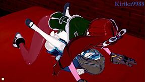 Intense futanari action with Garie and Maria?