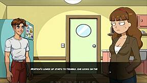 mortys sister squirts in shower