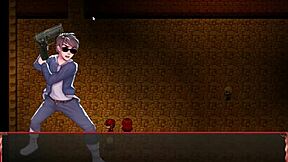 Harem in another world hentai game ep 12 with huge facial and accidental boner