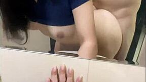 just met her at party, 'quick fuck in club bathroom?'