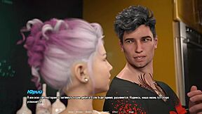 Intense 3D Gameplay - The Hellcat Lounge Part 5 with Tattooed Girlfriend Naked Outdoors