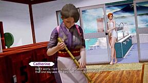 In Waifu Academy, Chatherine 18 Reveals Her Nude Scenes With Huge Curvy Boobs