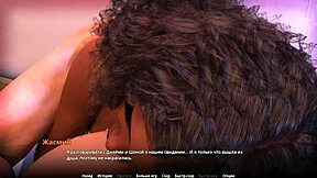 horny teen handles monster cock in steamy bathroom scene