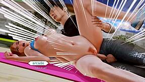 In Waifu Academy, Chatherine 18 Reveals Her Nude Scenes With Huge Curvy Boobs