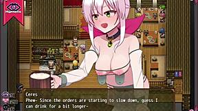 bruxinha confusa tira a roupa dentro do banheiro masculino - ceres and the contract guild - jogo hentai - parte 3