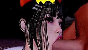 Little Whore Sucks Monster Cock In 3D! 🍆