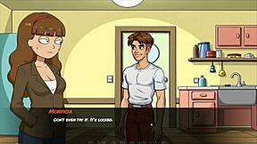 beth turns into a sexbot in demoniums parody hentai game ep 2