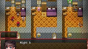 Episode 13 harem hentai with thighjob and monster cock.