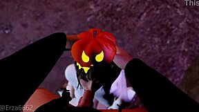 Little Whore Sucks Monster Cock In 3D! 🍆