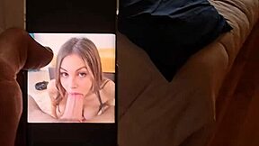 my half-brother snaps picture for porn app during tight wet fucking