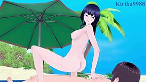 kanon shibuya and karin asaka have intense sex in love live hentai