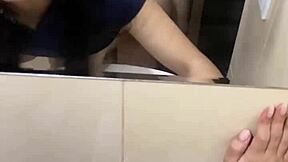 just met her at party, 'quick fuck in club bathroom?'