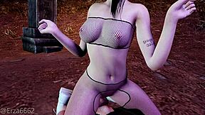 Little Whore Sucks Monster Cock In 3D! 🍆