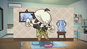 Summer Clover Harem Hentai Game Ep 10 Cum Twice On Cute Brunette Face!