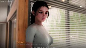 Horny stepsis sucked huge cock in Desirium 02 3D game