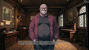 In Archalchemy hentai game ep 3, she pays mafia debt with taboo moves.