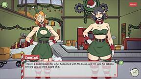 Claus Secret Surprise Xmas Hentai Game Ep 2 Christmas Factory Sextoy Making
