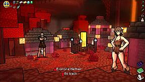 Hornycraft Parody Hentai Game Pornplay Ep 47 Piglin Happy Ending!