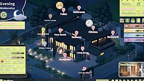 summer clover harem hentai game ep 6 the big blonde step sister rides my giant cock at night