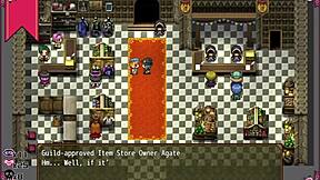 little witch's first prostitute job in hentai game part 5