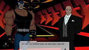 Lois as fuck doll in DC Comics hentai!