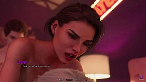 Horny stepmom caught banging stepson in wild public 3some