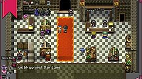 little witch's first prostitute job in hentai game part 5