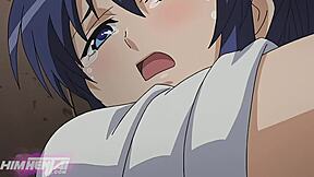 I fuck for first time at job with boss - anime hentai