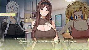 i am summer clover in harem hentai game ep 2 sexy boss offers a quickie if we are horny