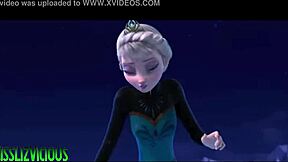 Liz Vicious stars in animated Frozen haters song with gothic vibe